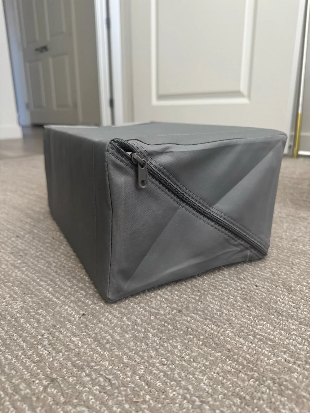 IKEA Gray Fabric Under-Bed Storage Set